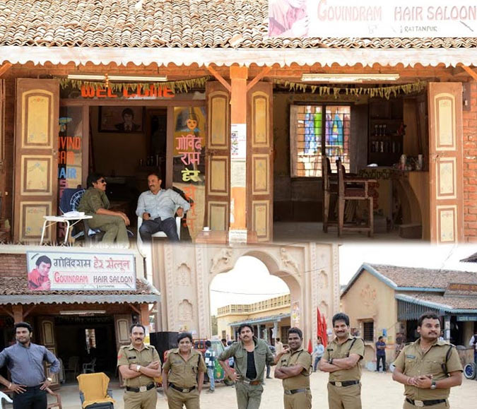 pawan kalyan,govindram saloon in rattanpur set,sardaar gabbar singh,pavan kalyan  పవన్‌ సింప్లిసిటీకి నిలువెత్తు సాక్ష్యమిది!